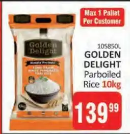 KitKat Cash and Carry GOLDEN DELIGHT Parboiled Rice 10kg offer