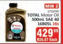 KitKat Cash and Carry TOTAL Motor Oil offer