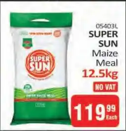 KitKat Cash and Carry SUPER SUN Maize Meal offer