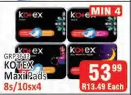 KitKat Cash and Carry Kotex Maxi Pads offer