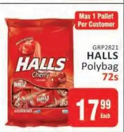 KitKat Cash and Carry HALLS Polybag 72s offer