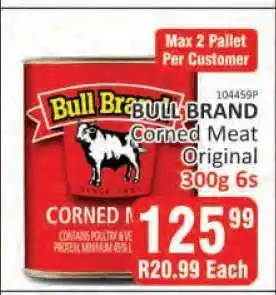 KitKat Cash and Carry BULL BRAND Corned Meat Original offer