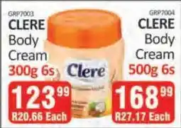 KitKat Cash and Carry CLERE Body Cream 300g 6s offer