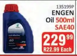 KitKat Cash and Carry ENGEN Oil 500ml SAE40 offer