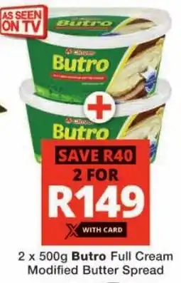 Butro Full Cream Modified Butter Spread
