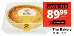Checkers The Bakery Milk Tart offer