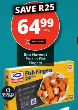 Checkers Sea Harvest Frozen Fish Fingers offer