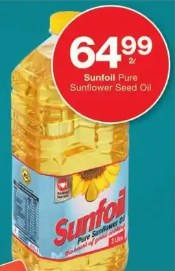 Checkers Sunfoil Pure Sunflower Seed Oil offer