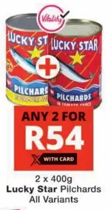 Lucky Star Pilchards All Variants