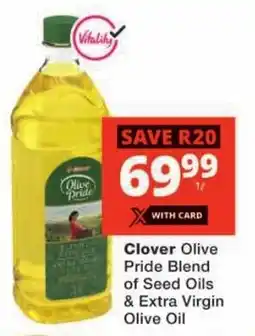 Checkers Clover Olive Pride Blend of Seed Oils & Extra Virgin Olive Oil offer