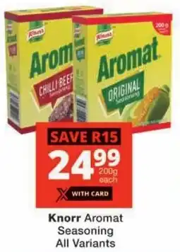 Knorr Aromat Seasoning All Variants