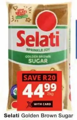 Checkers Selati Golden Brown Sugar offer