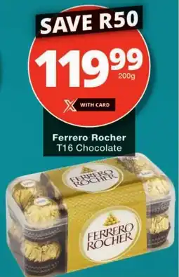Checkers Ferrero Rocher T16 Chocolate offer