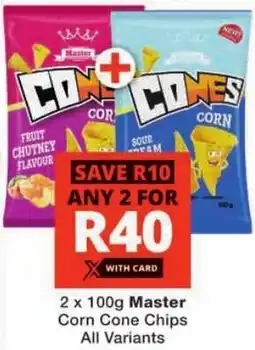 Master Corn Cone Chips All Variants