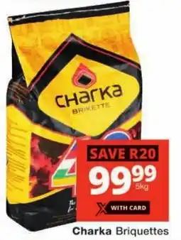 Checkers Charka Briquettes offer