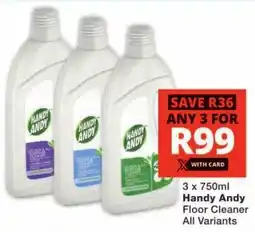 Checkers Handy Andy Floor Cleaner All Variants offer