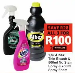 Checkers All 3 for R100 offer