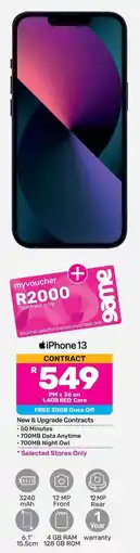 Game iPhone 13 offer