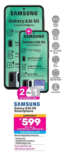 Game SAMSUNG Galaxy A36 5G Smartphone offer