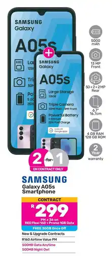 Game SAMSUNG Galaxy A05s Smartphone offer