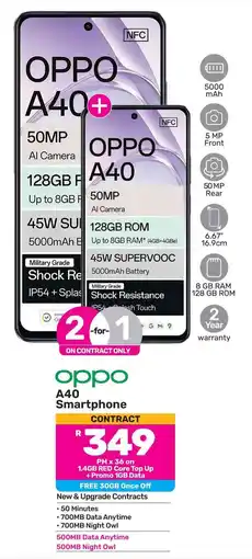 Game OPPO A40 Smartphone offer