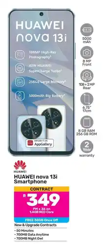Game HUAWEI nova 13i Smartphone offer