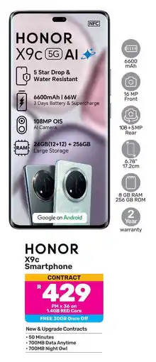 Game HONOR X9c Smartphone offer