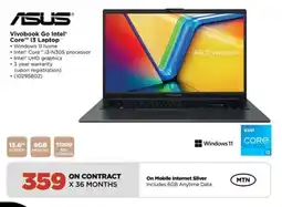 HiFi Corp ASUS Vivobook Go Intel Core i3 Laptop offer