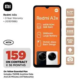 HiFi Corp Redmi A3x offer