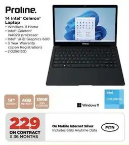 HiFi Corp Proline 14 Intel Celeron Laptop offer