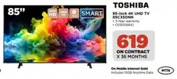 HiFi Corp TOSHIBA 85-inch 4K UHD TV 85C350NN offer
