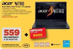 HiFi Corp Acer Nitro Intel Core i5 Laptop offer