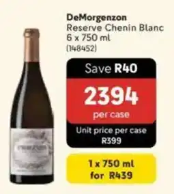 Makro DeMorgenzon Reserve Chenin Blanc offer