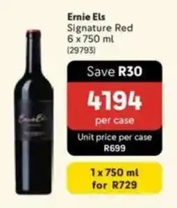 Makro Ernie Els Signature Red offer
