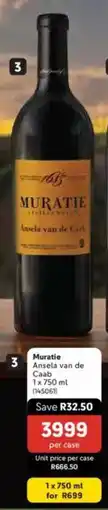 Makro Muratie Ansela van de Caab offer