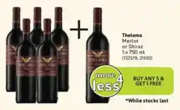 Makro Thelema Merlot or Shiraz offer