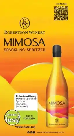 Makro Robertson Winery Mimosa Sparkling Spritzer offer