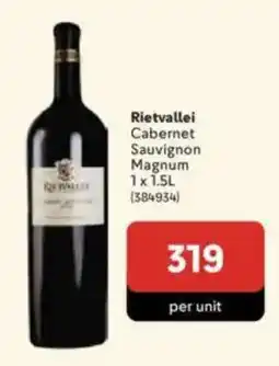 Makro Rietvallei Cabernet Sauvignon Magnum offer