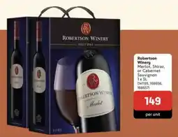 Makro Robertson Winery Merlot, Shiraz, or Cabernet Sauvignon offer