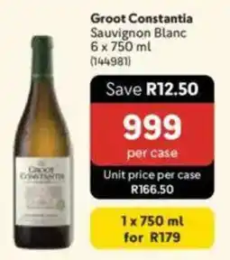 Makro Groot Constantia Sauvignon Blanc offer