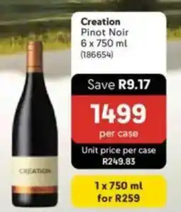 Makro Creation Pinot Noir offer