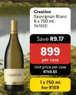 Makro Creation Sauvignon Blanc offer