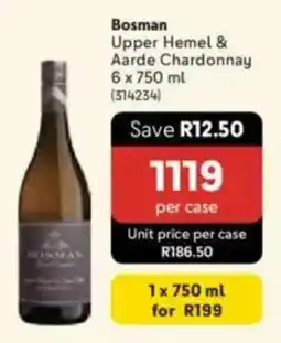 Makro Bosman Upper Hemel & Aarde Chardonnay offer