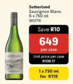 Makro Sutherland Sauvignon Blanc offer