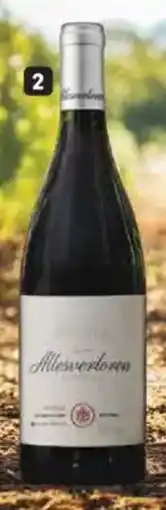 Makro Allesverloren Shiraz, Tinta Barroca, or Cabernet Sauvignon offer