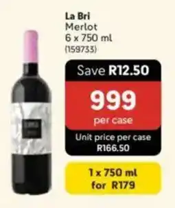 Makro La Bri Merlot offer