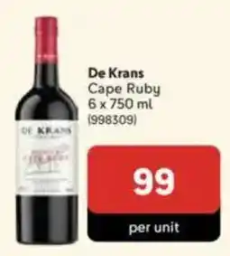 Makro De Krans Cape Ruby offer