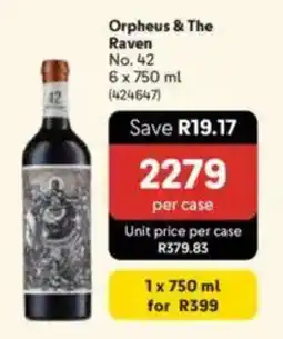Makro Orpheus & The Raven No. 42 offer