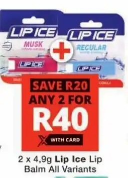 Lip Ice Lip Balm All Variants