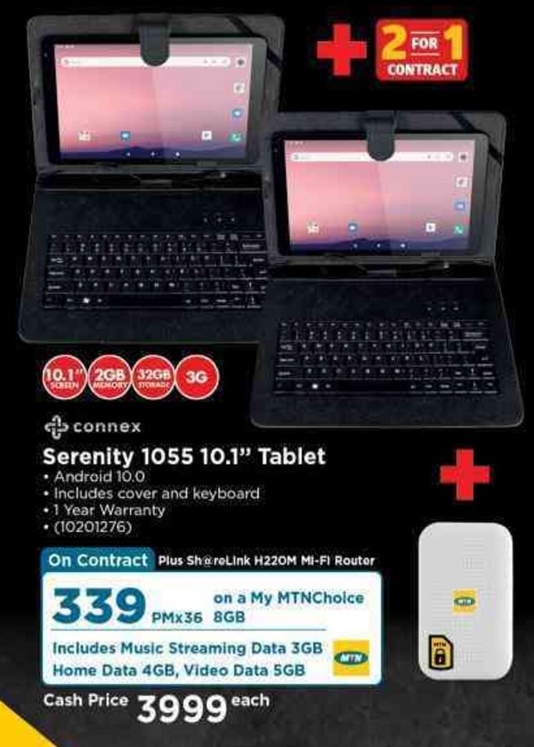 Connex Serenity 1055 10.1" Tablet offer at HiFi Corp
